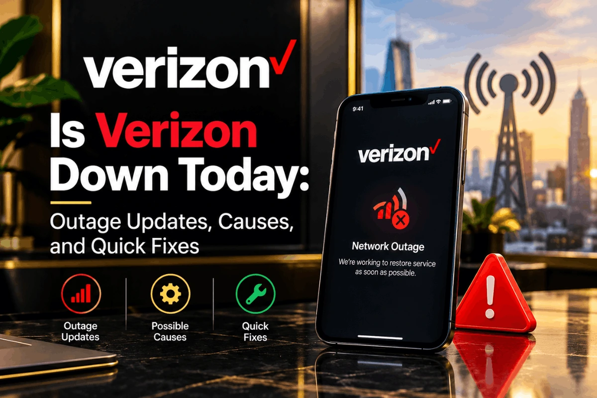 Is Verizon Down Today: Outage Updates, Causes, and Quick Fixes