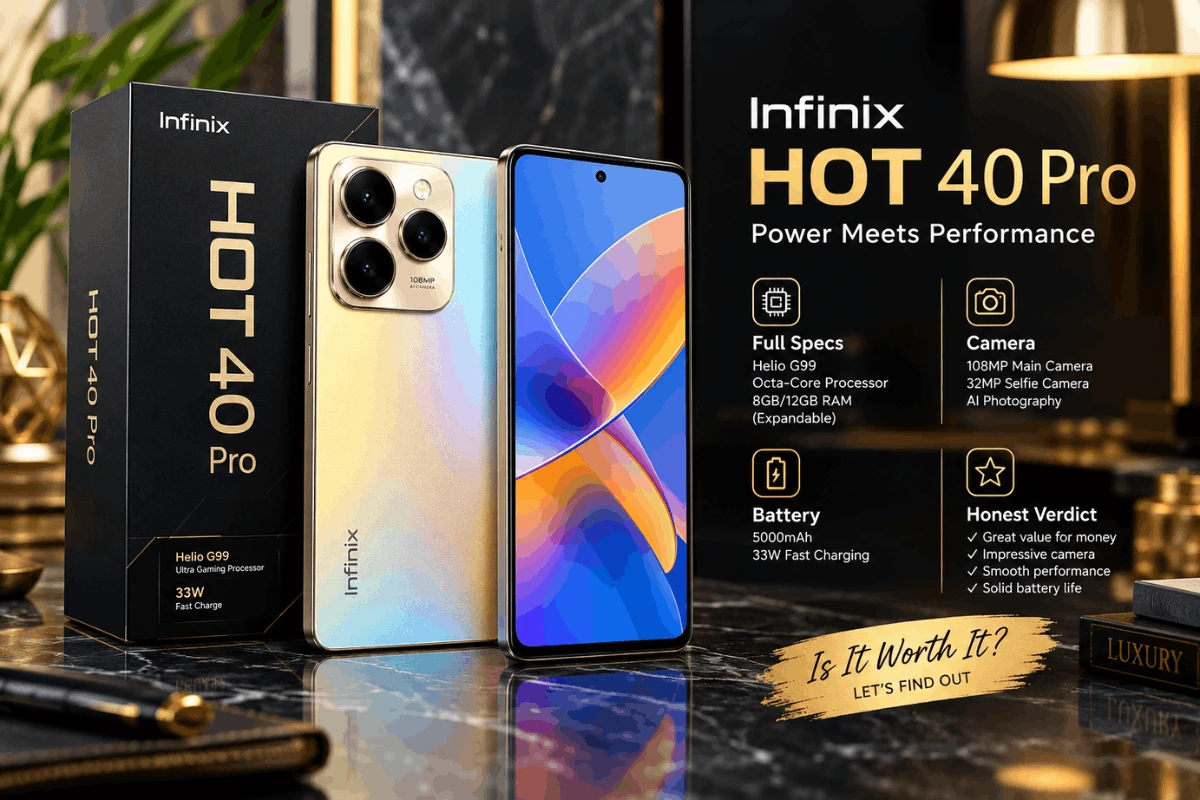 Infinix Hot 40 Pro: Full Specs, Camera, Battery and Honest Verdict
