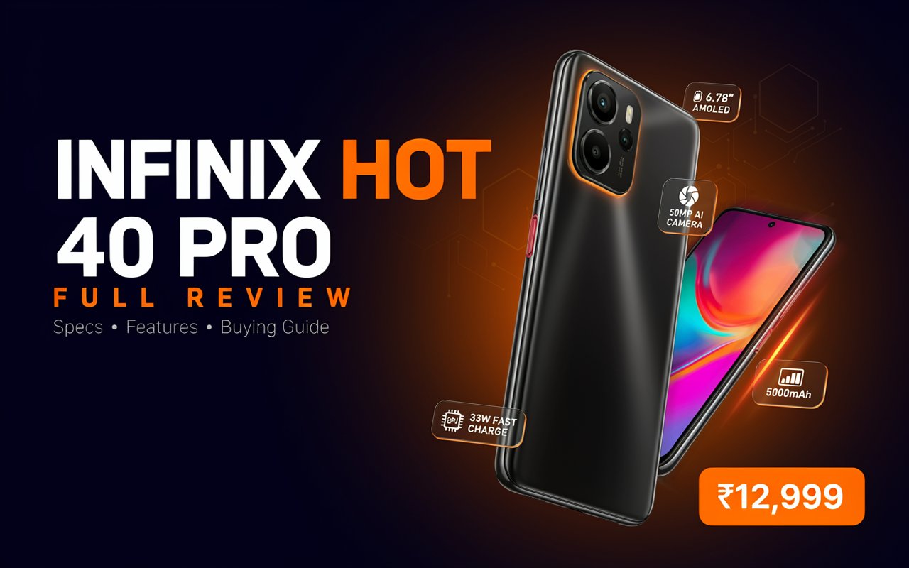 Infinix Hot 40 Pro: Full Review, Specs, Features, and Buying Guide