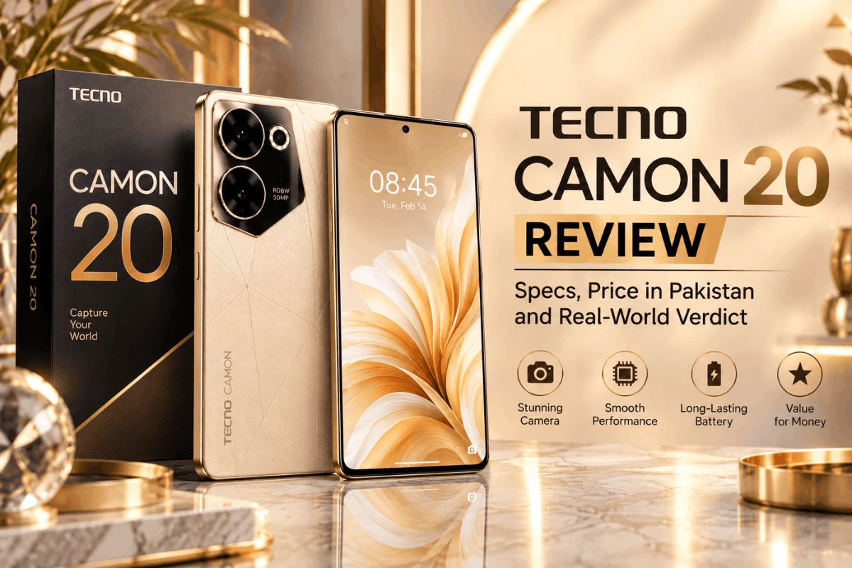 Tecno Camon 20 Review: Specs, Price in Pakistan and Real-World Verdict