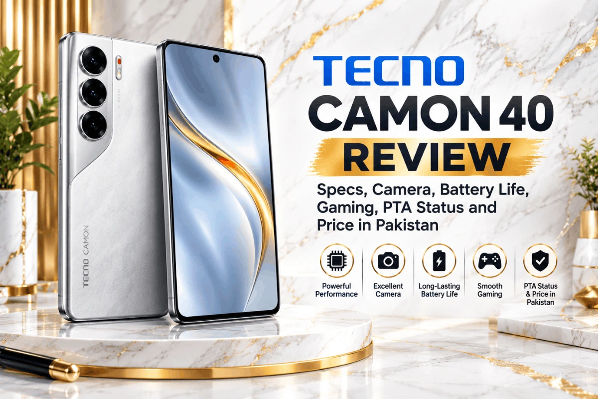Tecno Camon 40 Review: Specs, Camera, Battery Life, Gaming, PTA Status and Price in Pakistan
