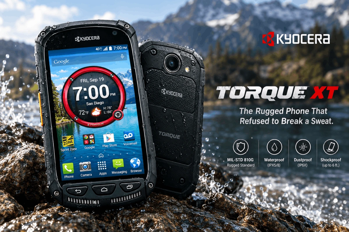 Kyocera Torque XT: The Rugged Phone That Refused to Break a Sweat